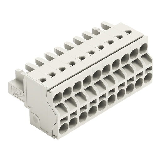 WAGO - Kabelsteckverbinder für Leiterplattensteckverbinder 2-Leiter-Federleiste 721-2110/026-000 CAGECLAMP,2,5mm²,lgr − 50 Stück
