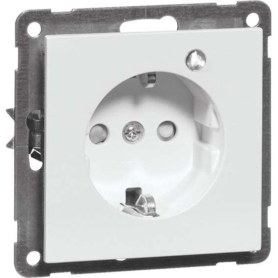 Peha - Schalter-/Steckdosenkombination SCHUKO-Steckdose sw D 20.6511.192 K 16A 250V 2-pol