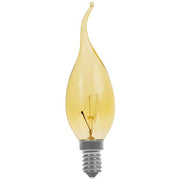 Scharnberger+Hasenbein - Allgebrauchsglühlampe Kerzenform Kerzenlampe 35x130mm 40913 E14 230V 15W gold