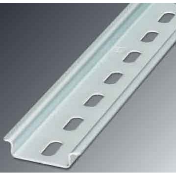 Phoenix Contact - Tragschiene Hutprofil-Tragschiene NS 35/7,5BLK Perf 2m gelocht L=2m − 25 Stück