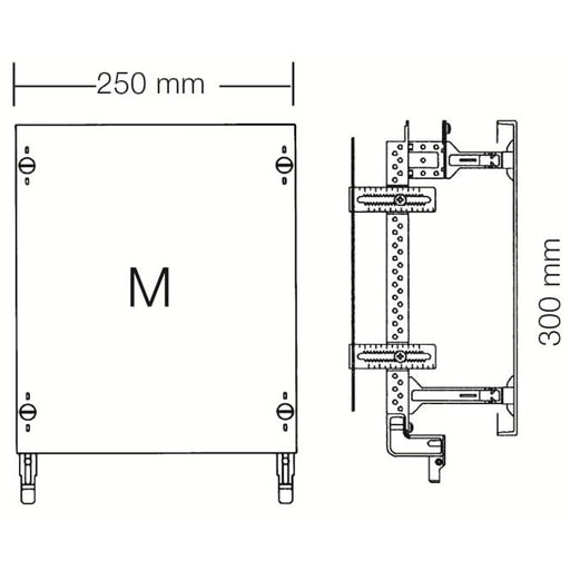 Striebel&amp;John - Verteilerbaugruppe für Geräteaufbau Kombi-Set ED61MA − 1 Stück by Striebel&amp;John
