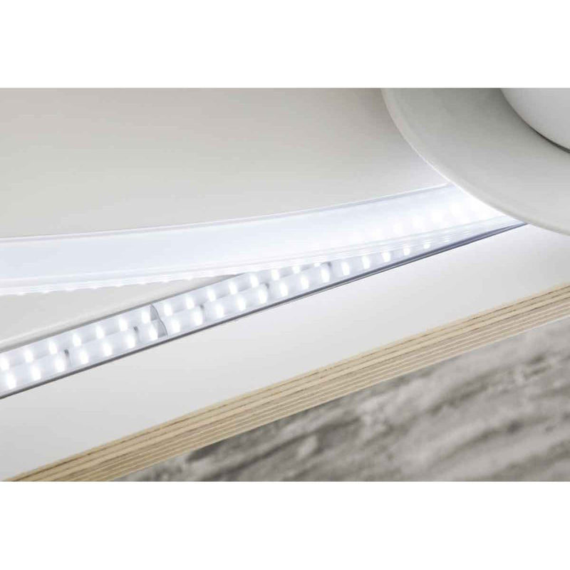 Hera - Decken-/Wandleuchte LED-Leuchte m. Einspeisung TWIN-Stick4,4W wwEin 72LED ww