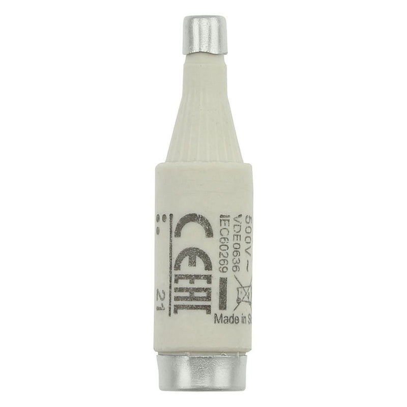 Eaton - D-Sicherungseinsatz Sicherungseinsatz Nieders. FUSE 2A DI#2D16R 2A AC 500V 50kA − 10 Stück