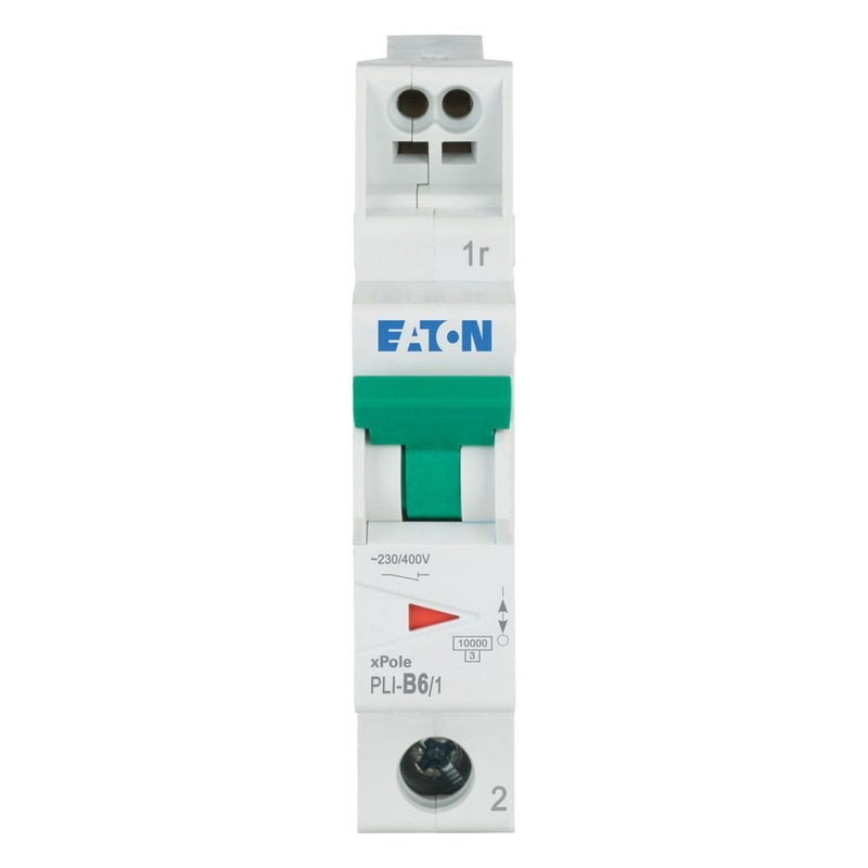 Eaton - Leitungsschutzschalter PLI-B6/1 B 6A, 1p Steckkl