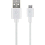 Goobay - Konfektioniertes A/V-Kabel Micro-USB 2.0 Ladekabel 43837 Android,1m,ws