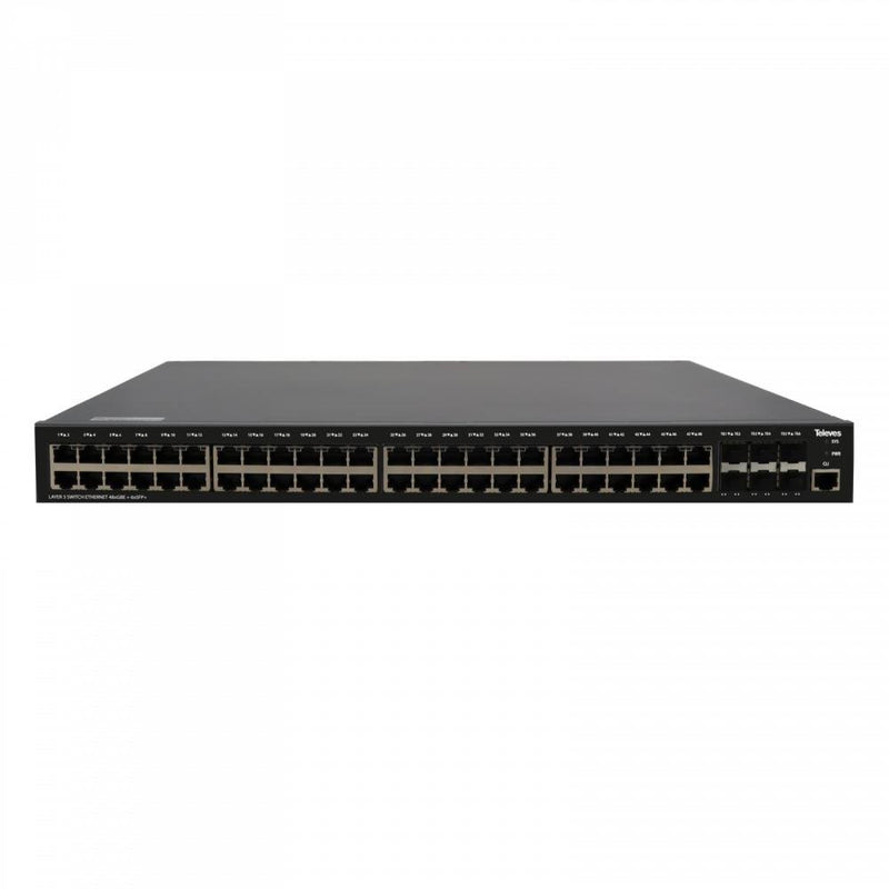 Televes - Netzwerk Switch Eth. Switch SWI-48-L3 L348xGbE + 6xSFP