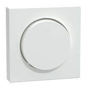 Merten - Abdeckung/Bedienelement für Installationsschalterprogramme Zentralplatte aws/gl MEG5250-0325 mit Drehkknopf