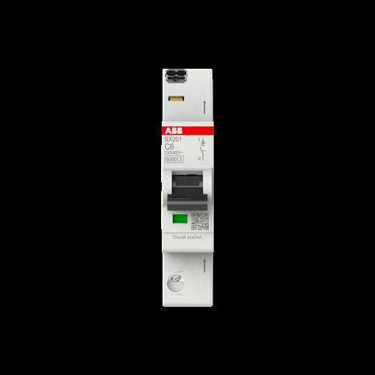 ABB Stotz S&J - Leitungsschutzschalter Sicherungsautomat SX201-C6 C-Char., 6kA, 6A, 1P