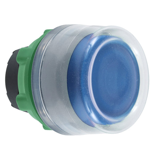 Schneider Electric - Frontelement für Drucktaster Drucktaster, Front ZB5APA6C0 blau, 22mm, in grau