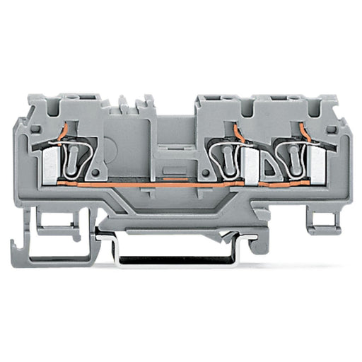 WAGO - Durchgangs-Reihenklemme 3-Leiter-Durchgangsklemme 880-681/999-940 4mm² − 100 Stück