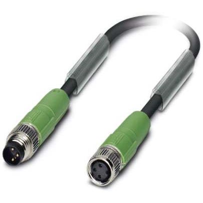 Phoenix Contact - Konfektioniertes Sensor-Aktor-Kabel Sensor-/Aktor-Kabel SAC-3P-M 8M #1456310 3-pol.RAL7021 0,3m
