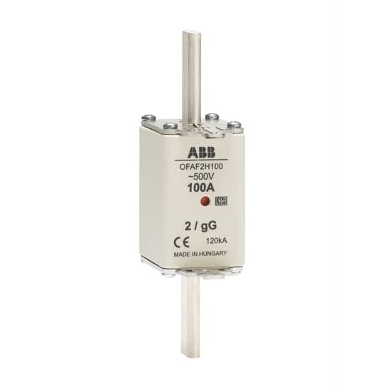 ABB Stotz S&J - Messersicherung NH-Sicherung OFAF2H100 NH 2 100A 500V GG