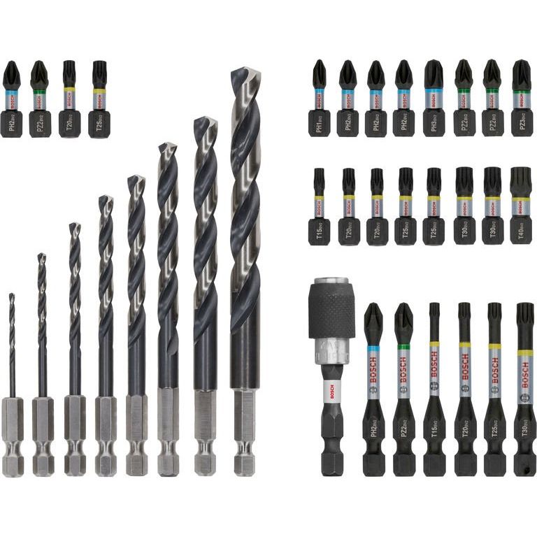 Bosch - Werkzeugset PRO Impact Metal Set, 2608521U80VE(35) Display, 6 x 35-tlg