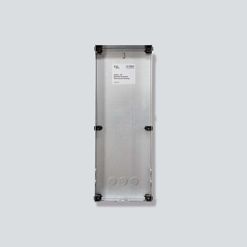 Siedle&Söhne - Montageelement für Türstation Unterputzgehäuse Classic GU CL 09-0 Stahlblech verzinkt