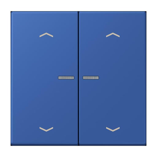 Jung - Bedienelement intelligent Taster mit Pfeilsymbolen BT LC 17102 P 253 bleu outremer 59