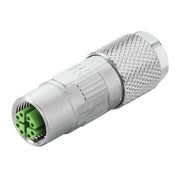 Weidmüller - Rundsteckverbinder, feldkonfektionierbar (Industriesteckverbinder) Steckverbinder IE-PS-M12X-S-FH