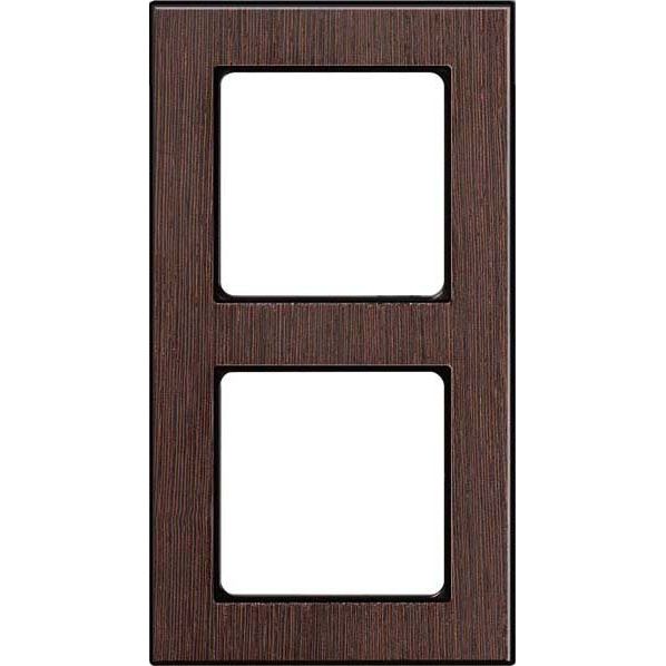Peha - Abdeckrahmen Rahmen 2-fach D 20.672.200.192 Holz wenge-psw