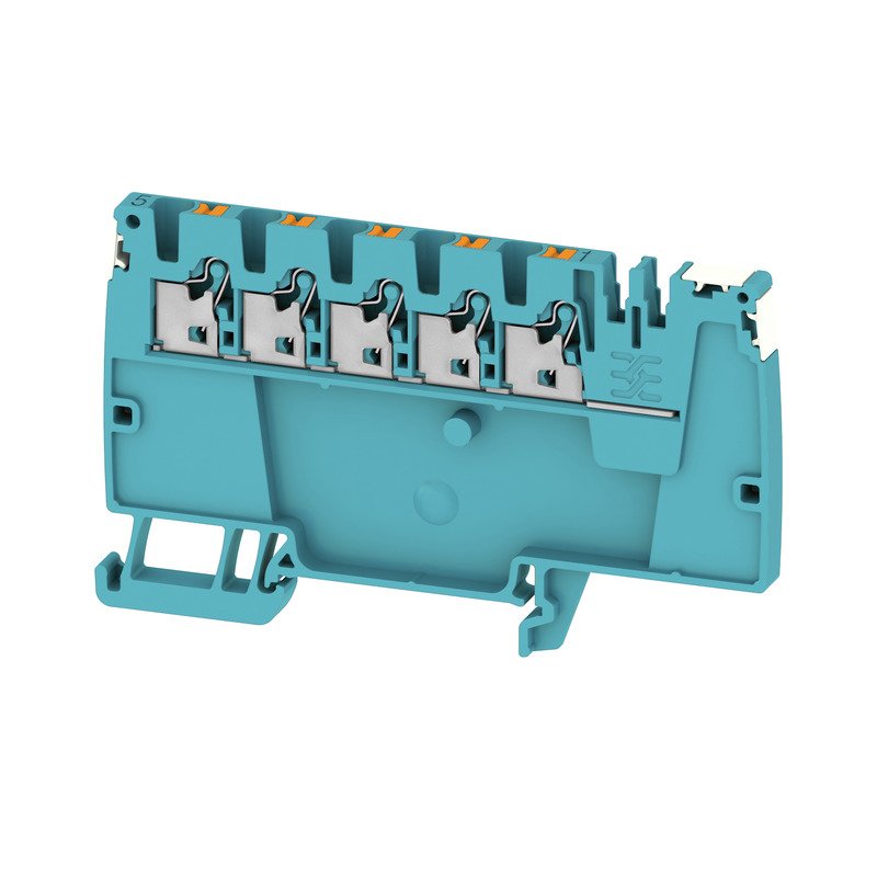 Weidmüller - Durchgangs-Reihenklemme Klemme AAP122.5LIDLBL/OR PUSH IN, 2.5 − 50 Stück
