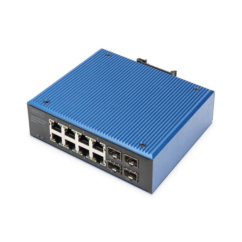 DIGITUS - Netzwerk Switch Netzwerk-Switch DN-651152 8+4-Port
