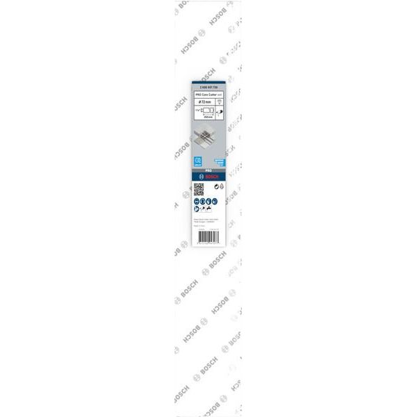 Bosch - Bohrkrone PRO Nassbohrkrone, 72 x 2608601738 450 mm G 1 1/4 Zoll