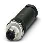 Phoenix Contact - Rundsteckverbinder, feldkonfektionierbar (Industriesteckverbinder) Steckverbinder SACC-M12MS #1410666 8-polig St/ger M12