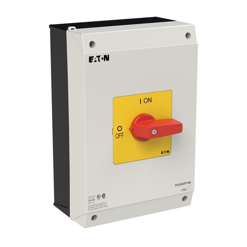Eaton - Lasttrennschalter EIN-AUS-Schalter P3-63/I4-RT-NA P3 63A Aufbau