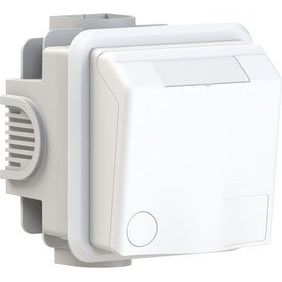 Bals Elektrotech - CEE-Steckdose (IEC 60309) Schutzkontakt-Unterputzst. 71013 16A 2p+E IP44 be/fr