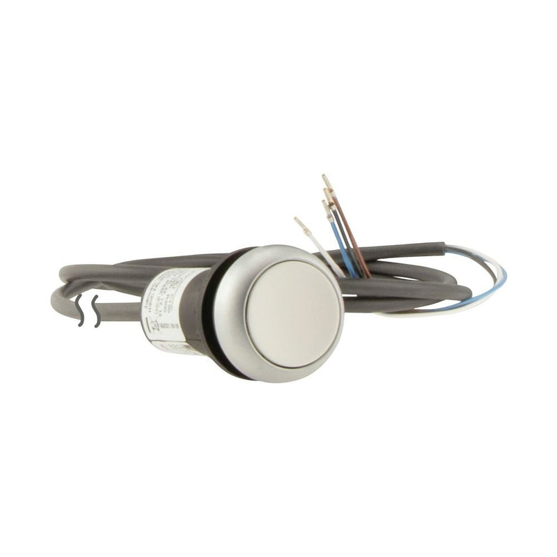 Eaton - Drucktaster, Komplettgerät Drucktaste flach tastend C22-D-W-K10-P65 1S 4polig 3.5m weiß