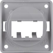 Berker - Einsatz/Abdeckung für Kommunikationstechnik Tragplatte gr 945592507 f.2 MINI-COM Module