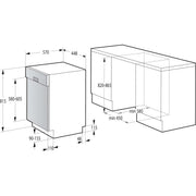 Gorenje - Geschirrspüler EB-Geschirrspüler GI520E15X 45cm,9 MG, 9l, 47 dB