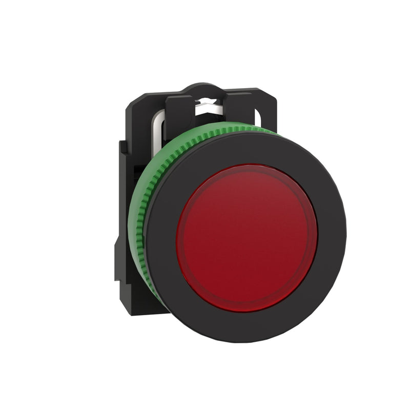 Schneider Electric - Leuchtmelder, Komplettgerät Leuchtmelder XB5FVM4 rt,30mm,230V,IP69K