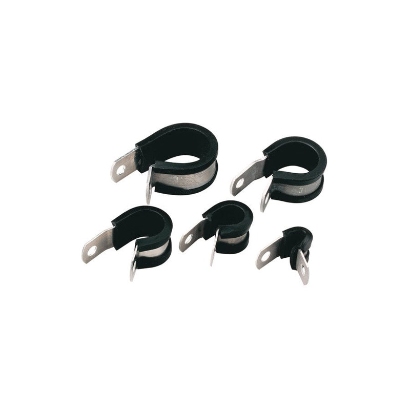 HellermannTyton - Befestigungsschelle für Kabel/Rohre Befestigungsschelle ALU8C-ALU-NABK − 100 Stück