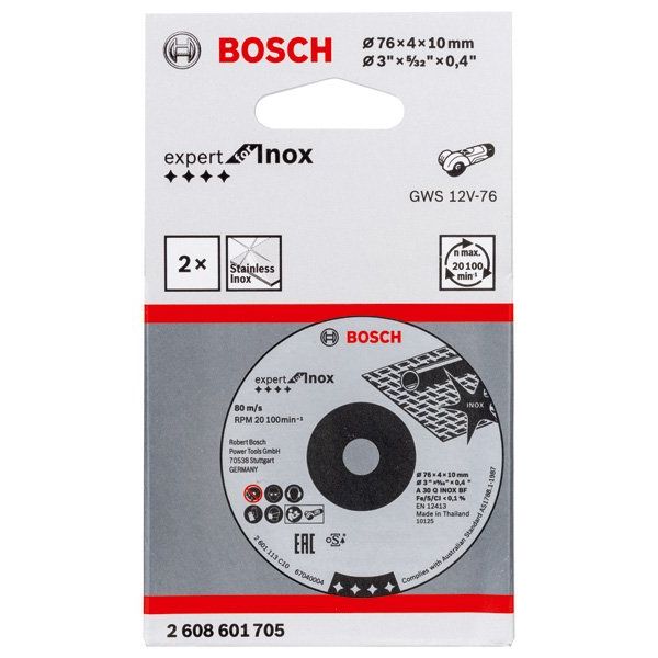 Bosch - Trenn-/Schleifscheibe PRO Stainless Steel and 2608601705 Metal Schleifscheibe