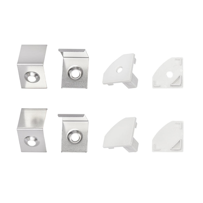 Nobile - Zubehör/Ersatzteile für Lichtschlauch/-band Ersatzkit f. Alu Eckprofil 5011147810 weiß − 1 Stück