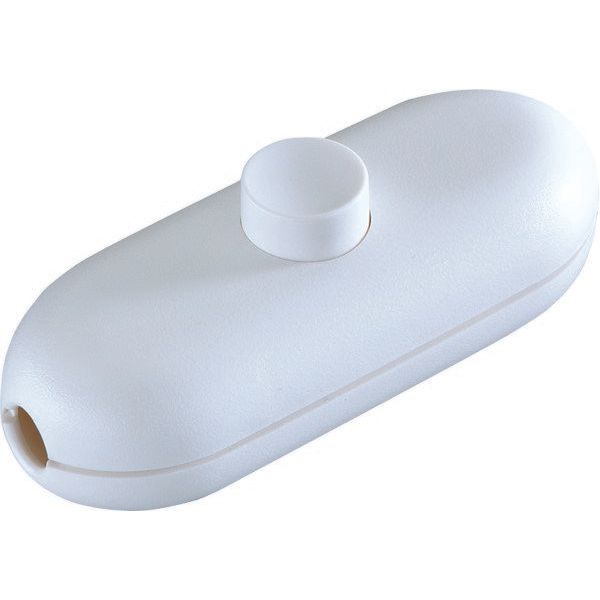 Bachmann - Schnurschalter/-dimmer Schnur-Zwischenschalter 924.025 Serie 5044 w/w