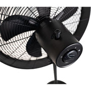 Unold - Umluftventilator Standventilator 86725 Black Steel