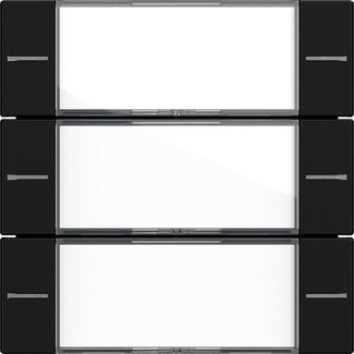 Gira - Bussystem-Tastwippe Wippenset 3-fach BSF 5773005 Tastsensor Schwarz