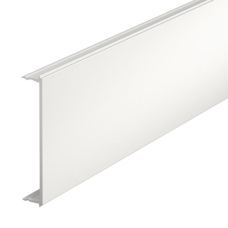 Rehau - Oberteil für Geräteeinbaukanal/Installationssäule SIGNA BASE Oberteil 80 BRK 700802 rws RAL9010 − 2 Meter