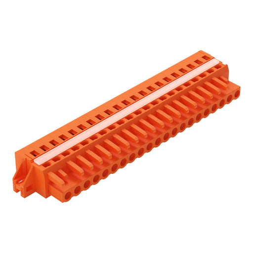WAGO - Kabelsteckverbinder für Leiterplattensteckverbinder 1-Leiter-Federleiste 231-321/027-000 CAGECLAMP,2,5mm²,or − 10 Stück