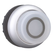 Eaton - Frontelement für Drucktaster Leuchtdrucktaste M22-DLH-W-X0 hoch,weiss,beschr. − 5 Stück