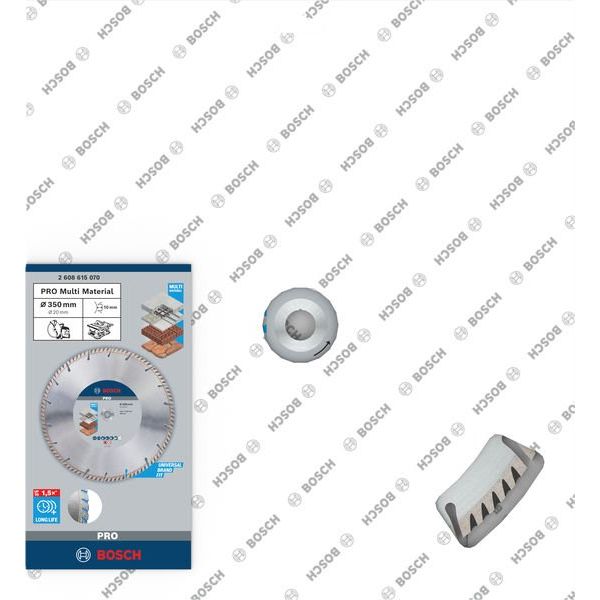 Bosch - Trenn-/Schleifscheibe PRO Multi Material 2608615070 Diamanttrennscheibe