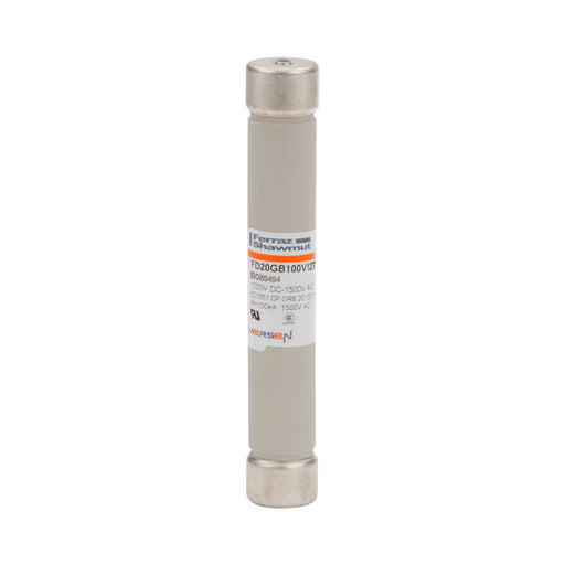 Mersen - Zylindrische Sicherung Sicherungseinsatz zylindr. FD20GB100V12T gR 20x127 12A − 10 Stück