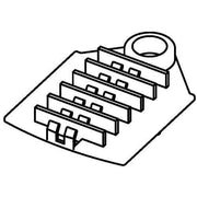 Stahl - Zubehör/Ersatzteile für modulares Anschlusssystem LWL-Spleißkassette 8186