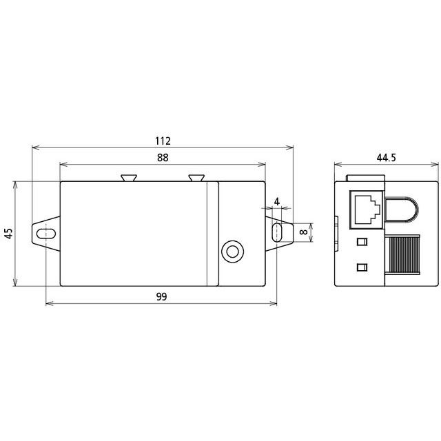 DEHN - Kombi-Ableiter für Informations-/MSR-Technik Blitzstromableiter DBX TC B 180 DEHNbox DBX TC B 180