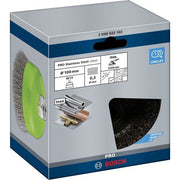 Bosch - Rotierende Drahtbürste PRO Stainless Steel clean 2608622103 Topfbürste 100 x 0,3