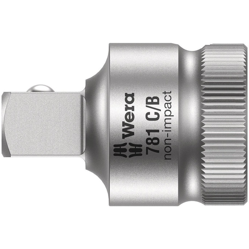 Wera - Verlängerung für Steckschlüssel-Einsätze, Steckschlüssel, Knarren Verbindungsteil 1/2" 05042674001 781 C/B 1/2"
