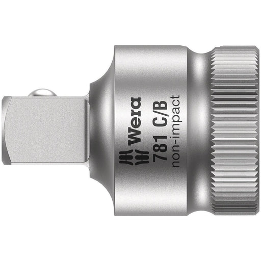 Wera - Verlängerung für Steckschlüssel-Einsätze, Steckschlüssel, Knarren Verbindungsteil 1/2" 05042674001 781 C/B 1/2"