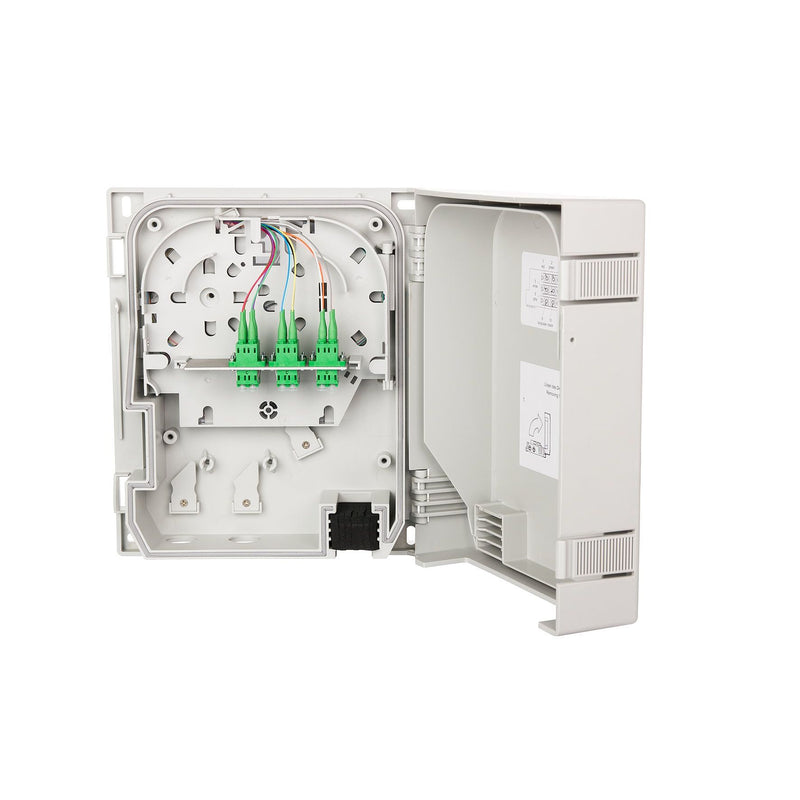Metz Connect - Kommunikationsanschlussdose LWL OpDAT LWL-Spleiß/Verteiler 1503597606-E HP6xLC-DAPCOS2splice