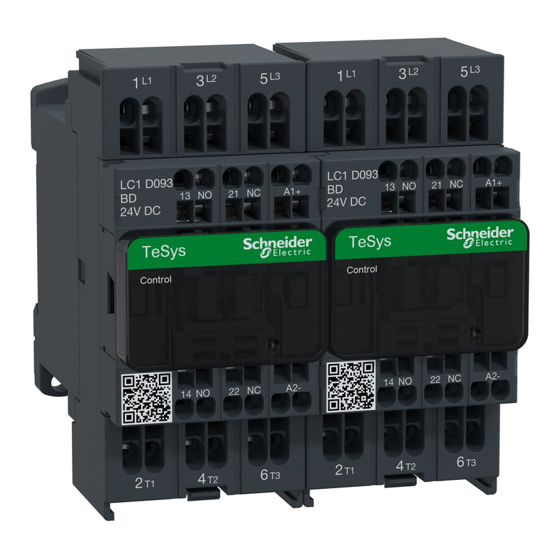 Schneider Electric - Schützkombination Wendeschützkombination LC2D093BD 4kW/400V/AC3