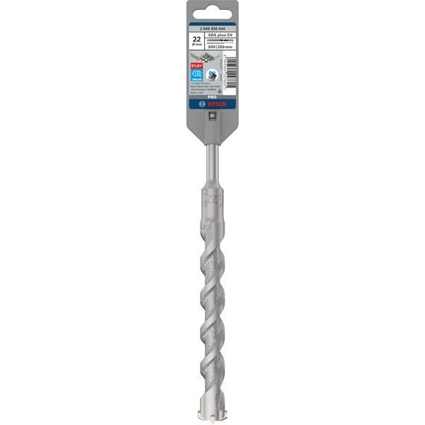 Bosch - Bohrer PRO SDS plus-5X 2608836644 Hammerbohrer 22 x